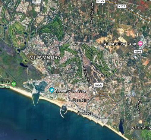 Vilamoura BikeTour Map