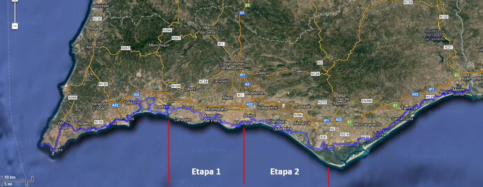 mapa ACL PTM FARO 2ST PT