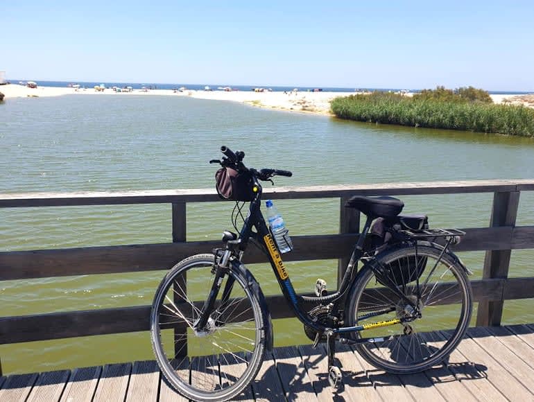 Short break cycling beach, spring cycling, bike algarve coast