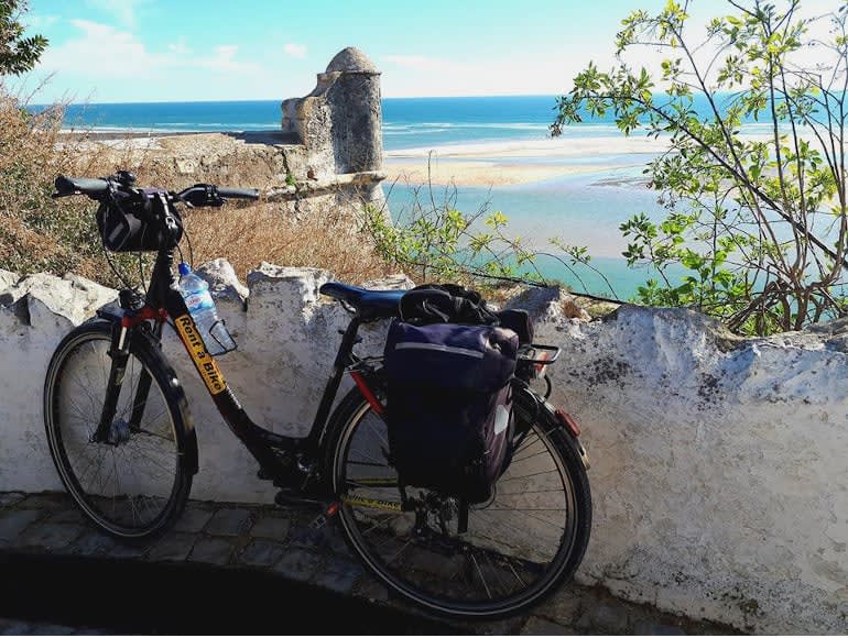 Cycling Cacela Velha, great views with cycling tours, autumn cycle, winter cycle