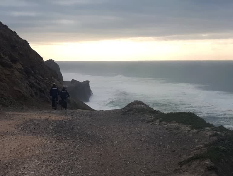cycling along atlantic west coast