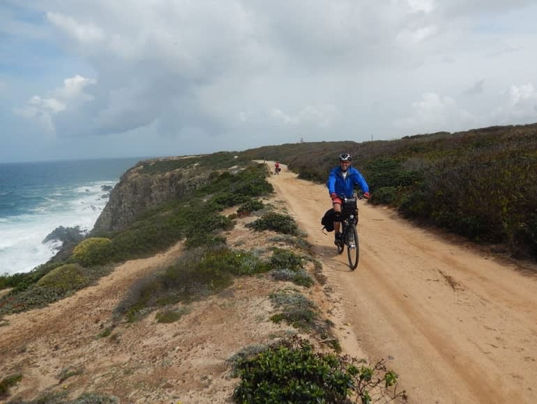 Cycling along the west coast