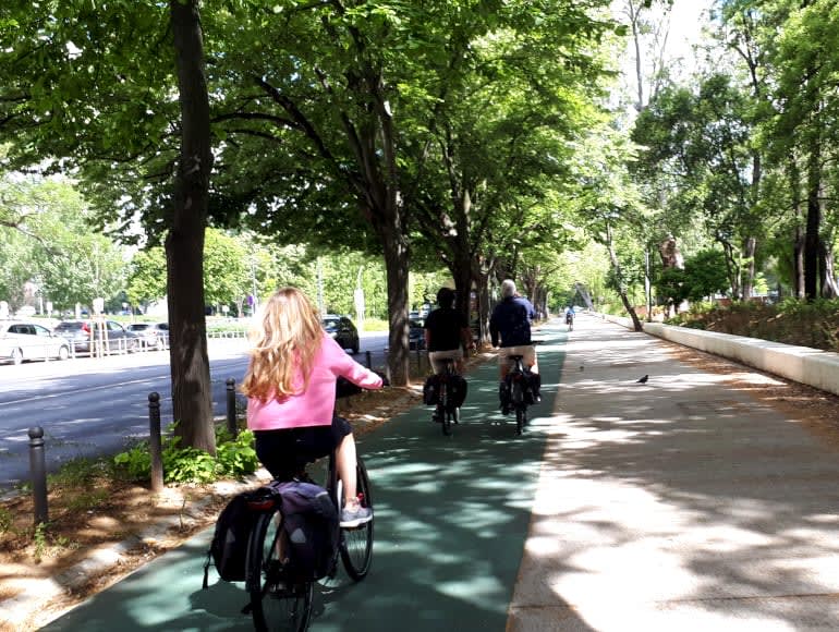 lisbon cycle tracks, cycle lanes, cycle paths