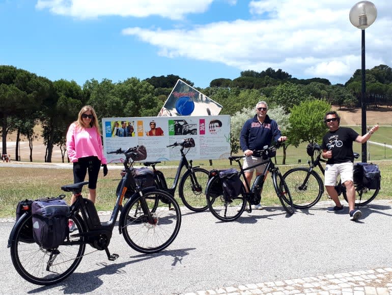 cycling lisbon, rock in rio, Bela Vista Park
