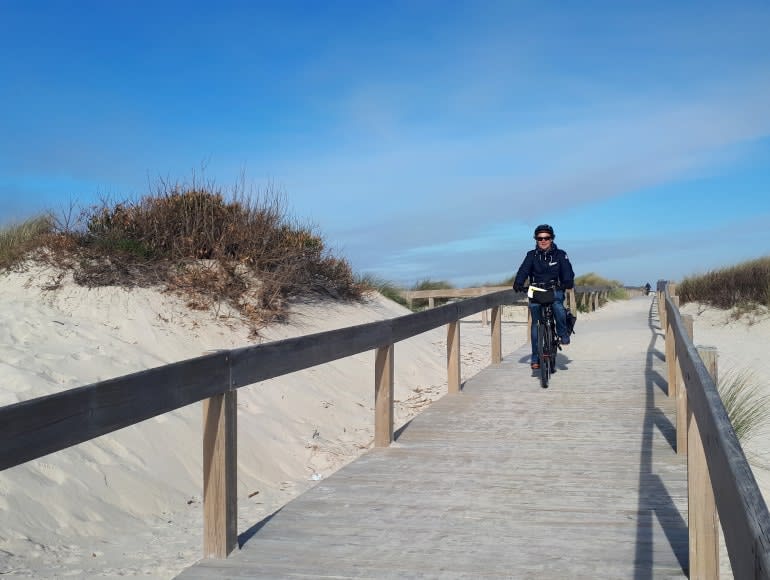Fahrradtour in Küstennähe