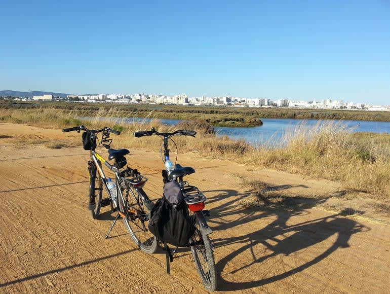 Cykeltur sevärdheter i Faro stad i Algarve cykelsemester | MegaSport Travel